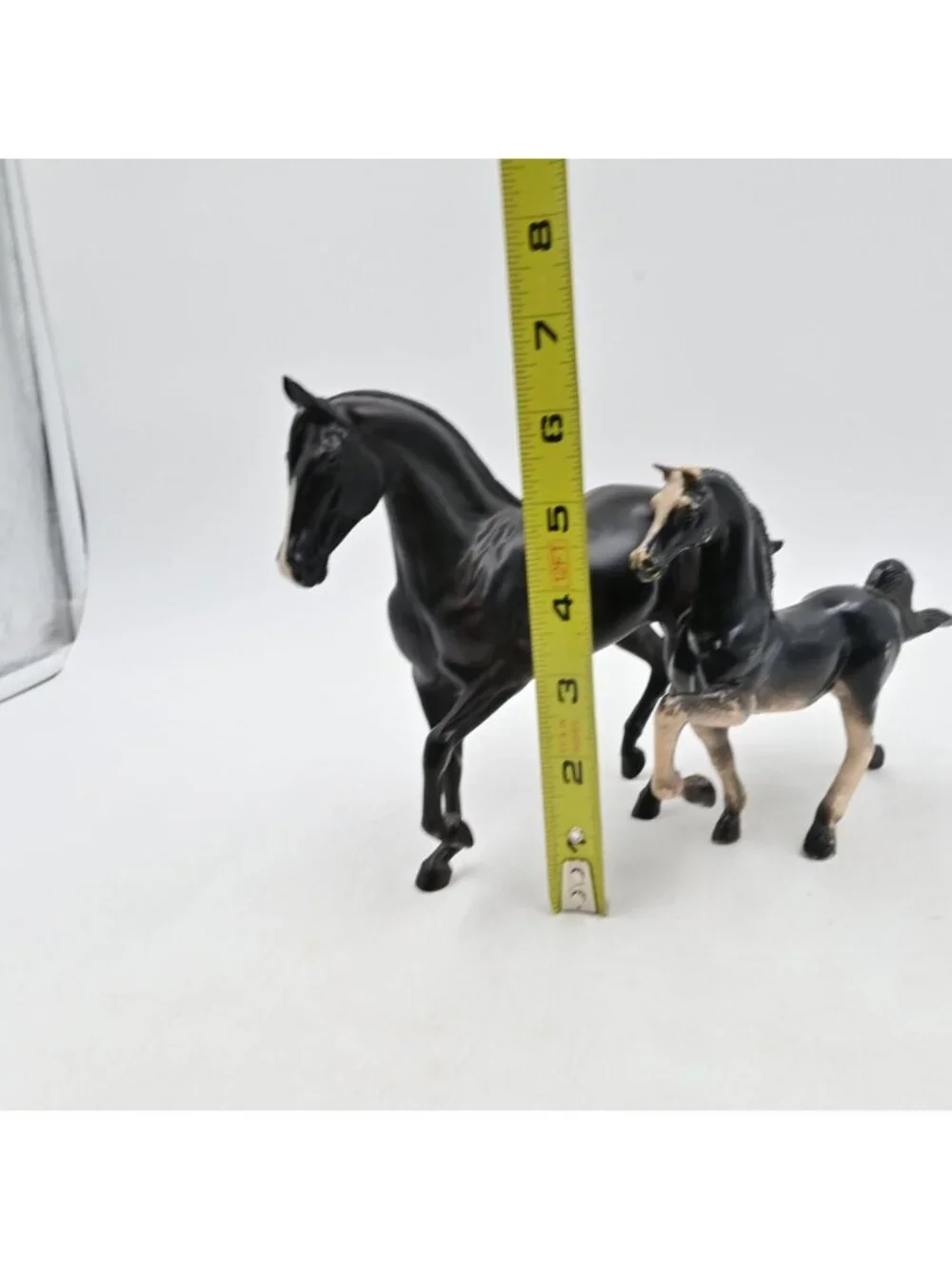 Breyer Horse Black Thoroughbred Mare & Imperial Foal Vintage 1970s/80s Toys